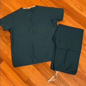 Unisex Medline scrubs ~ Caribbean Blue